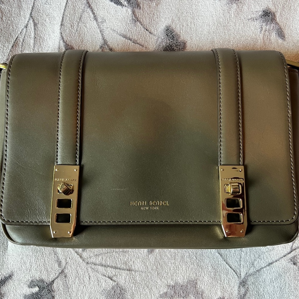 Henri Bendel Uptown Messenger Crossbody Bag